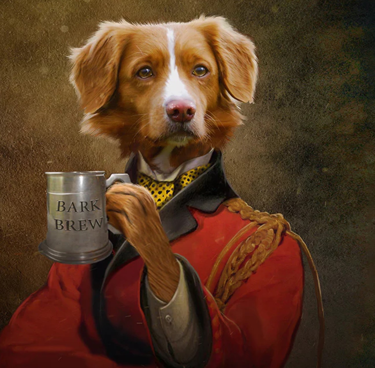 Sir Woofalot portrait