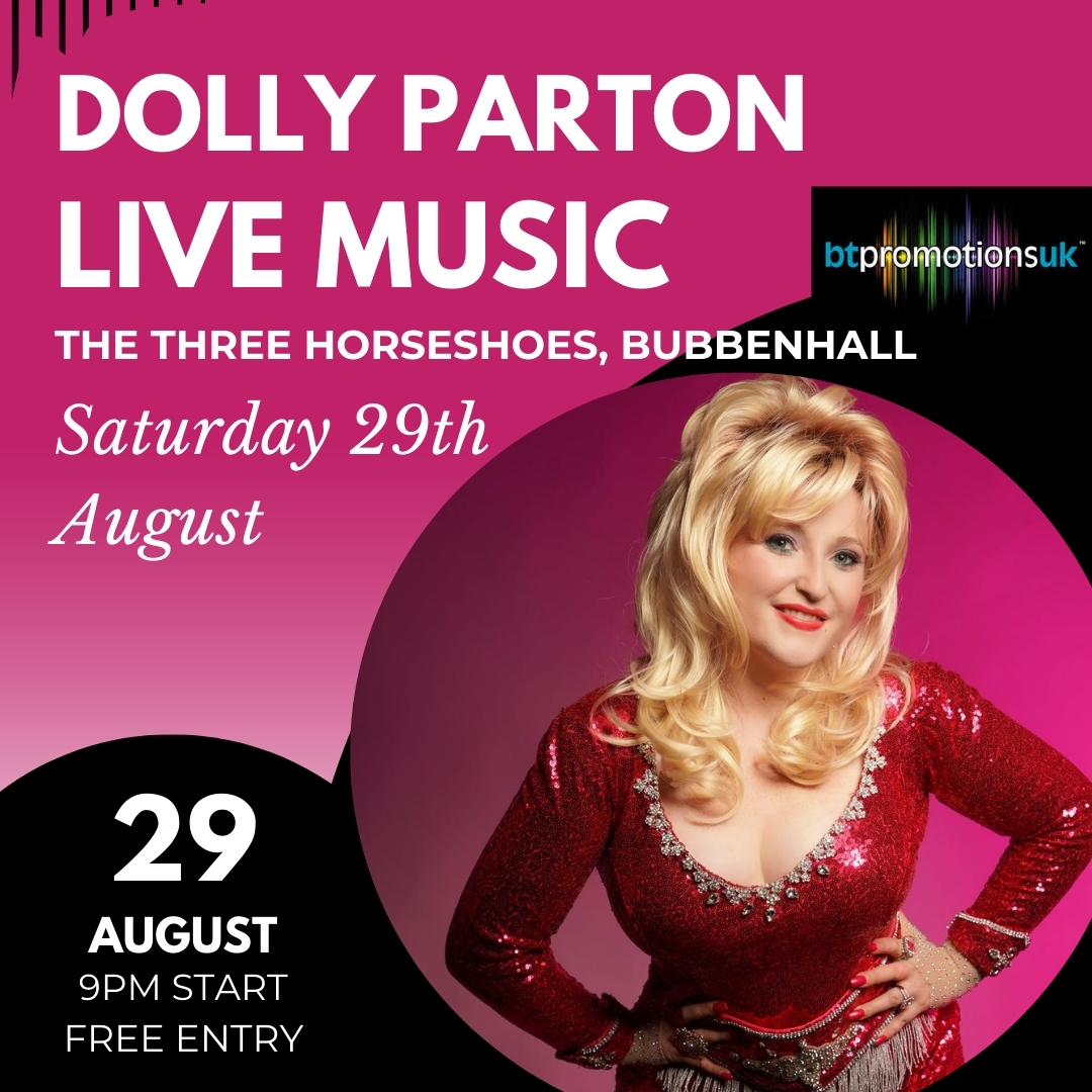 Dolly Parton live music poster